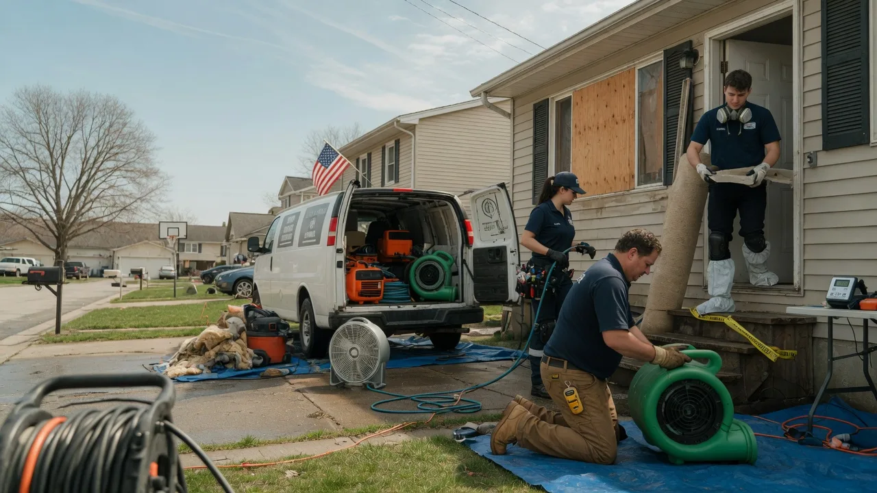 Water Damage Restoration in Northampton, PA near me